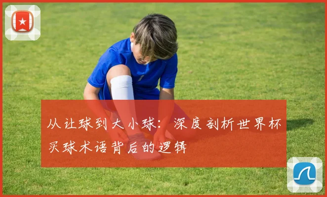 从让球到大小球：深度剖析世界杯买球术语背后的逻辑